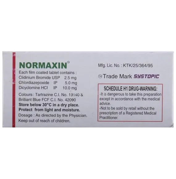 normaxin tablet 10's